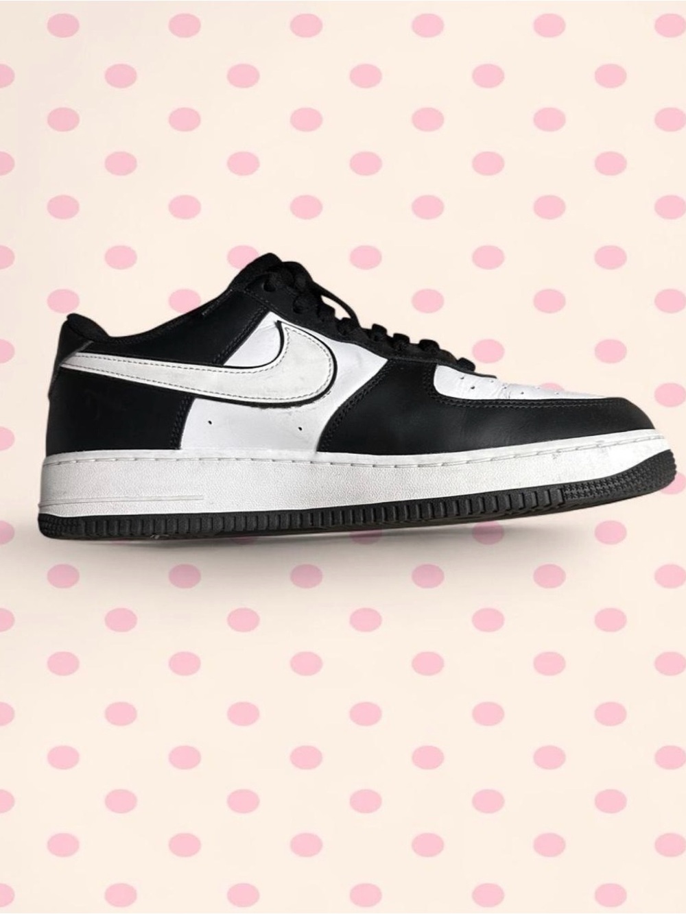 Nike Black and White Low-Top Sneaker